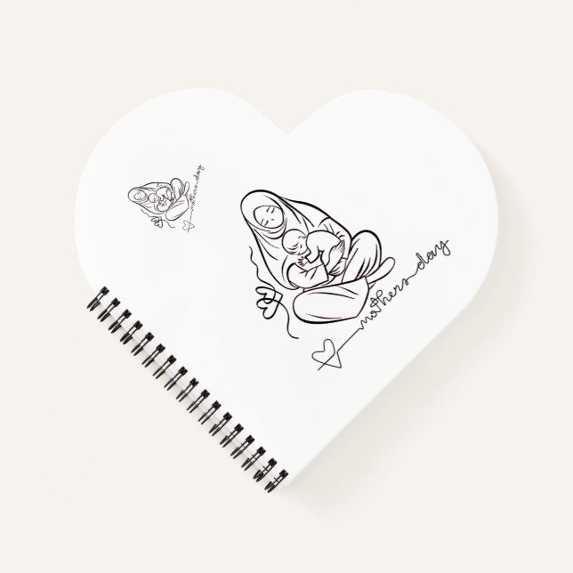 Carnet Conception de maman d'amour magnifique (Devant)