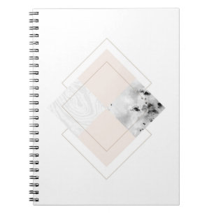 Carnet Conception de marbre géométrique