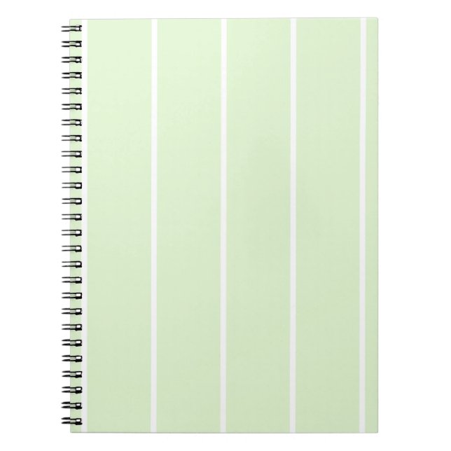 Carnet Conception de motif à rayures verticales de couleu (Devant)
