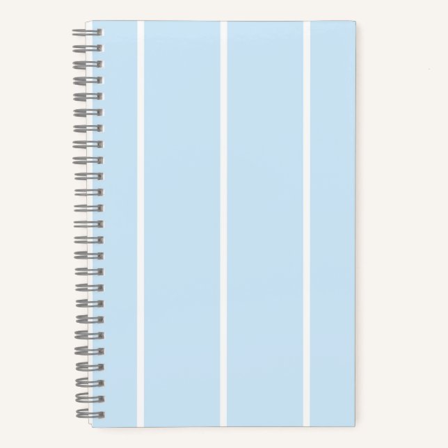 Carnet Conception de motif à rayures verticales de couleu (Recto)