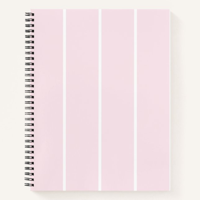 Carnet Conception de motif à rayures verticales de couleu (Devant)