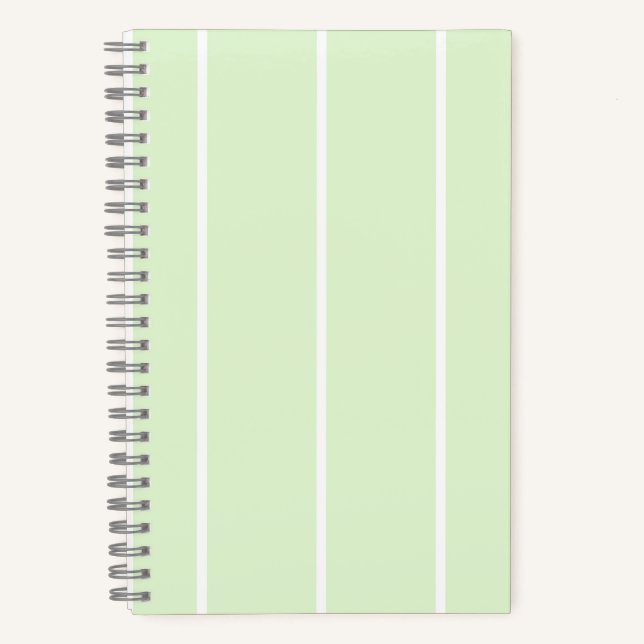 Carnet Conception de motif à rayures verticales de couleu (Recto)