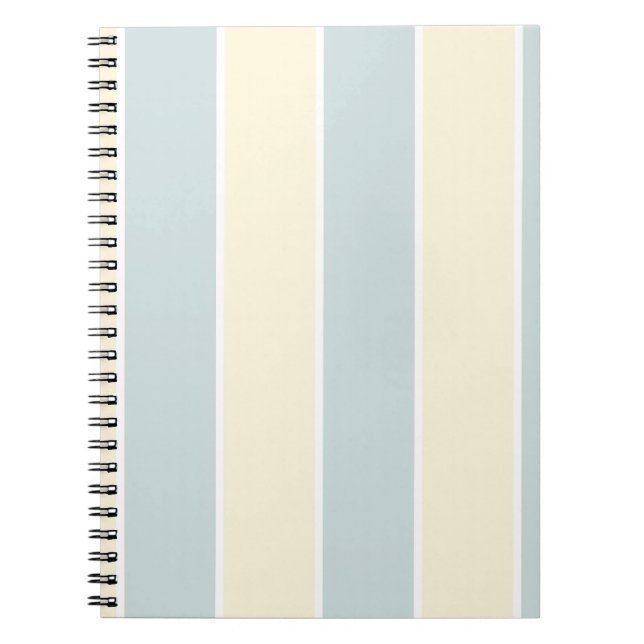 Carnet Conception de motif à rayures verticales de couleu (Devant)