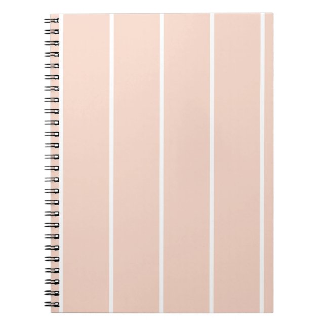Carnet Conception de motif à rayures verticales de couleu (Devant)