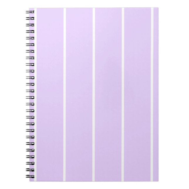Carnet Conception de motif à rayures verticales de couleu (Devant)