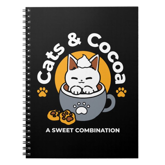 Carnet Conception de Mug de vacances avec Cosy Cat et Paw (Devant)