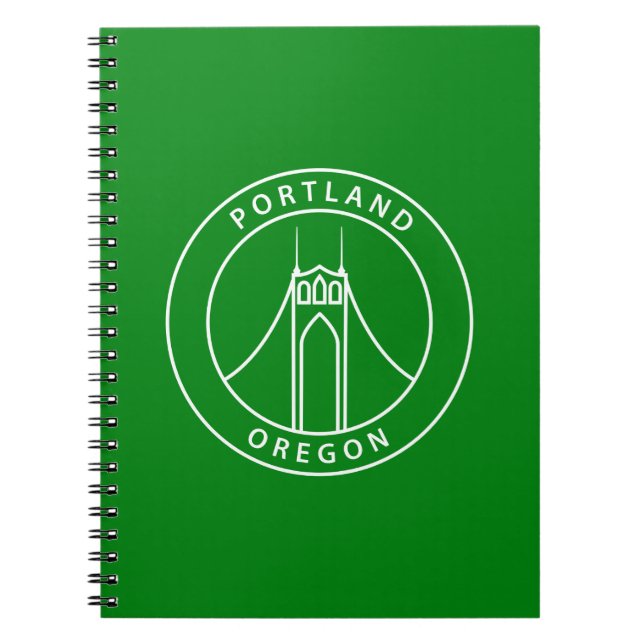Carnet Conception de Portland Orégon (Devant)