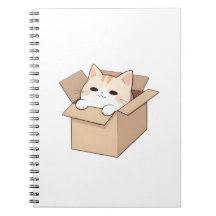 Conception de sticker Kawaii Chat Mignon dans une