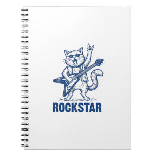 Carnet Conception de t-shirt avec gravure vintage de chat