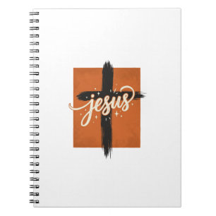 Carnet Conception de T-shirt chrétien Croix Jésus Vintage