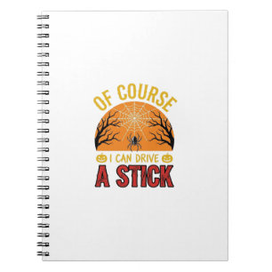 Carnet Conception de T-shirt drôle d'Halloween avec une t