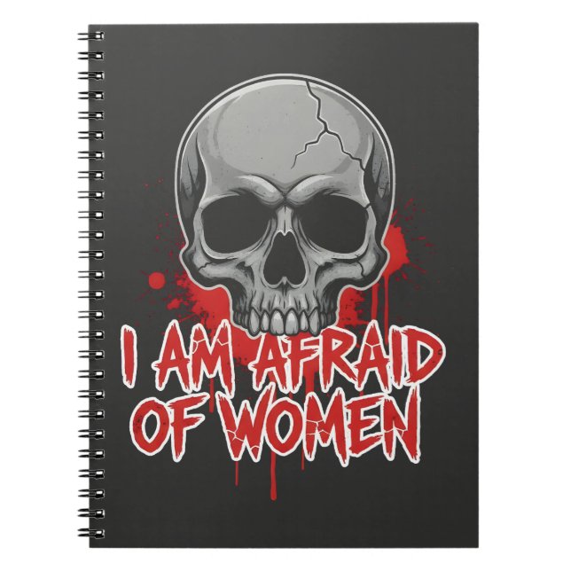 Carnet Conception de T-Shirt Peur des Femmes (Devant)