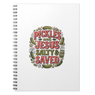 Carnet Conception de t-shirt vintage salé Pickles et Jésu
