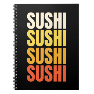 Carnet Conception de texte de Sushi