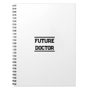 Carnet Conception de titre médical futur texte minimal
