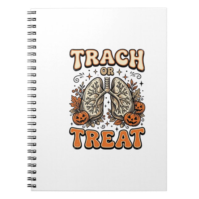 Carnet Conception de trachéotomie pour infirmière Hallowe (Devant)