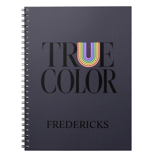 Carnet Conception de typographie personnalisée pour l'édi (Devant)