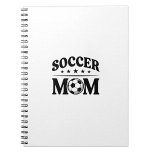 Carnet Conception de vecteur de chemise de maman de footb