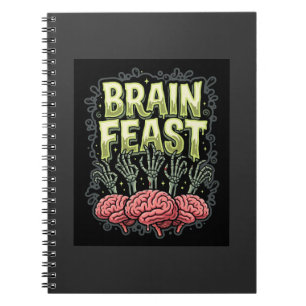 Carnet Conception de vecteur de mains de zombie de festin