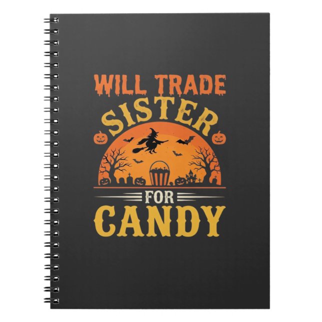 Carnet Conception d'échange de sœur de Candy Halloween_1 (Devant)