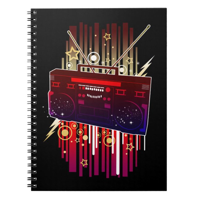 Carnet Conception d'enceinte néon vibrante avec musique r (Devant)