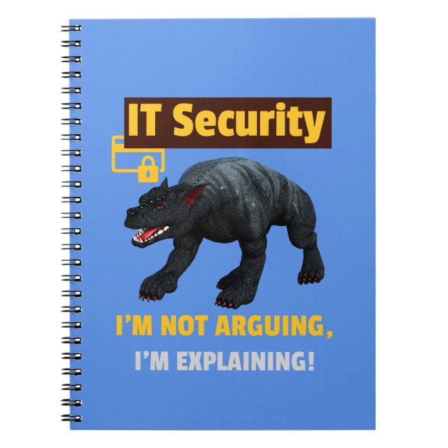 Carnet Conception d'humour technologique expliquant la sé (Devant)
