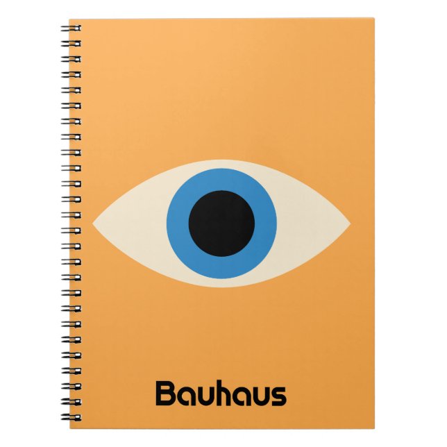 Carnet Conception d'œil mystique Bauhaus (Devant)