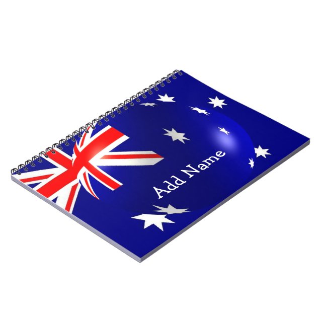 Carnet Conception du drapeau australien (Côté gauche)