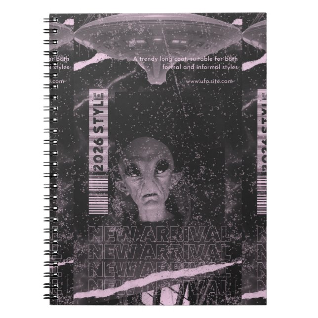 Carnet Conception d'UFO (Devant)