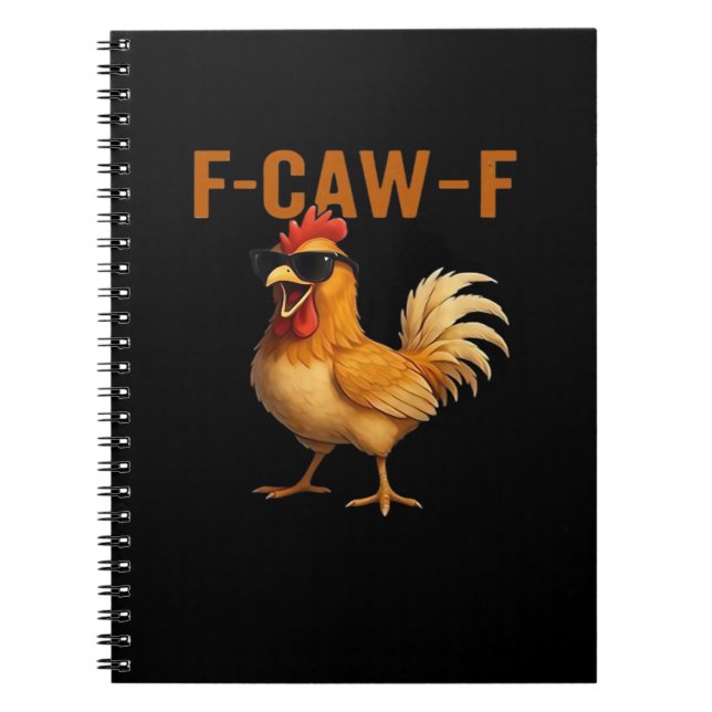 Carnet Conception esthétique classique de poulet F-Caw-F (Devant)