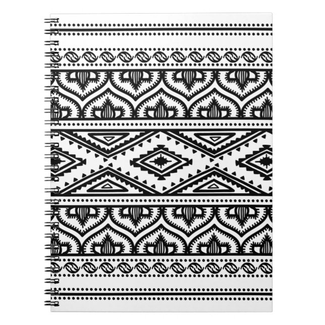 Carnet Conception ethnique de motif (Devant)