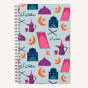 Carnet Conception festive de Ramadan islamique
