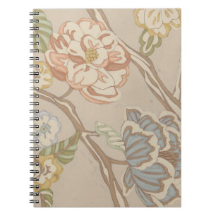 Carnet Conception florale de chintz d'organza de