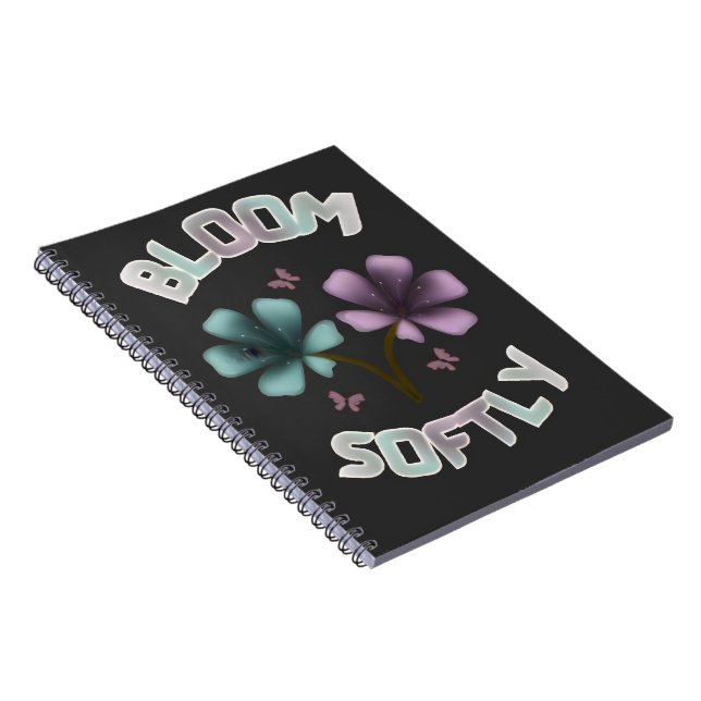 Carnet Conception florale de printemps Bloom Softly Paste (Côté Droit)