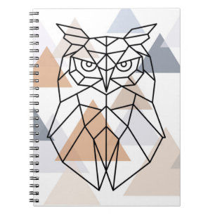 Carnet Conception géométrique de hibou
