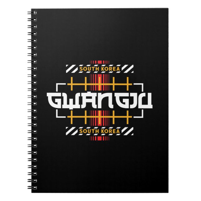 Carnet Conception graphique urbaine moderne de Gwangju en (Devant)