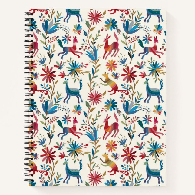 Carnet Conception inspirée d'Otomi (Devant)