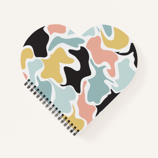 Carnet Conception motif irrégulière (Devant)