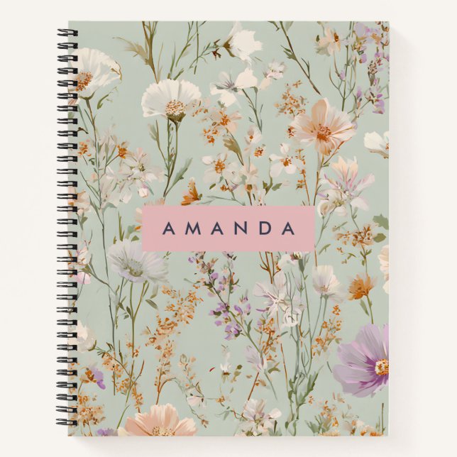 Carnet Conception personnalisée du jardin Fleur sauvage (Devant)