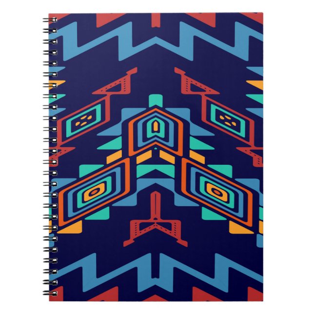 Carnet Conception tordue d'abrégé sur formes (Devant)