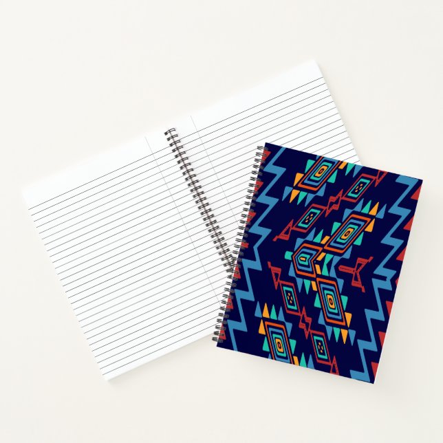 Carnet Conception tordue d'abrégé sur formes (Intérieur)