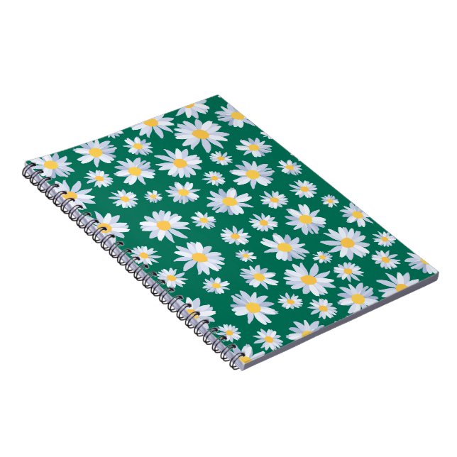 Carnet Conception verte botanique de Classe White Daisy F (Côté Droit)