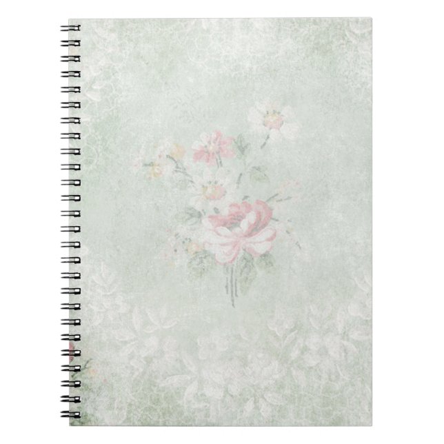 Carnet Conception Vintage Rose (Devant)