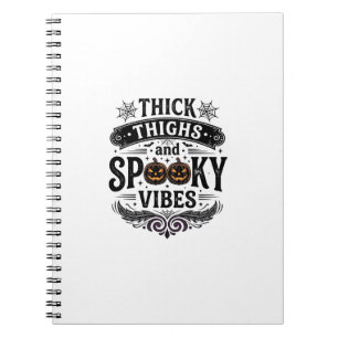 Carnet Conceptions de chemise Halloween Thick Thighs Spoo