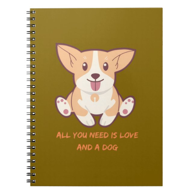 Carnet Conceptions Parfaites pour les Amoureux de Chien e (Devant)