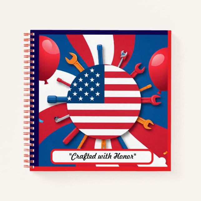 Carnet "Conçu avec soin" (Devant)