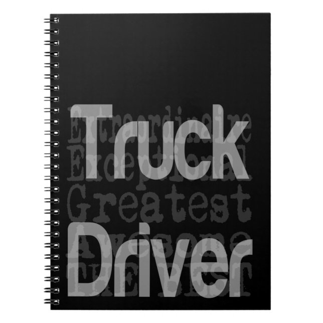 Carnet Conducteur de camion Extraordinaire (Devant)