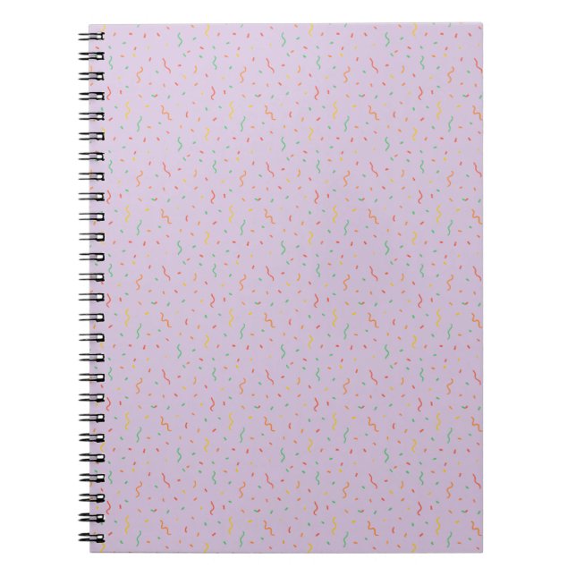 Carnet Confettis Célébratifs (Devant)
