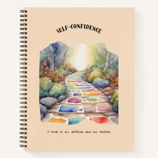 Carnet Confiance en soi Affirmation positive (Devant)