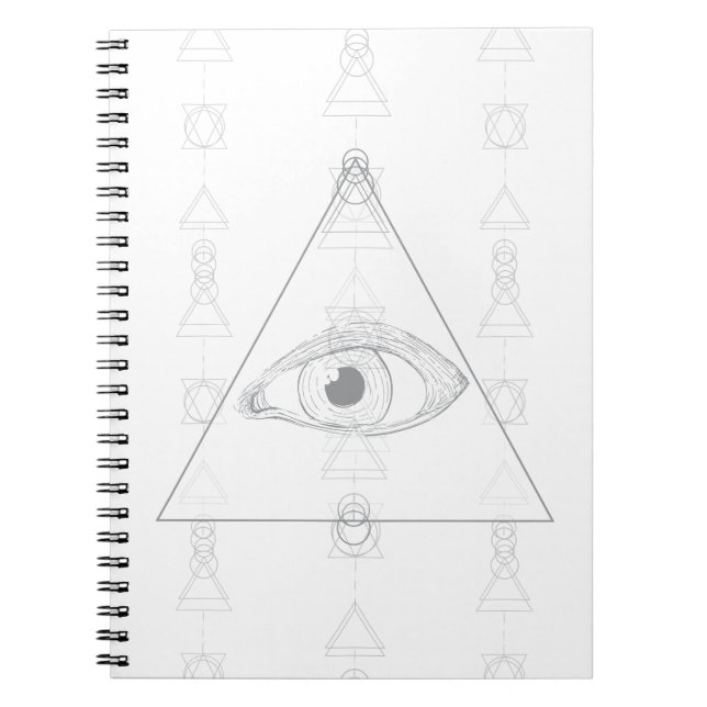 Carnet Connaissances secrètes oculaires cachées Esotériqu (Devant)